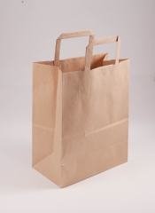 Paper bag with handle